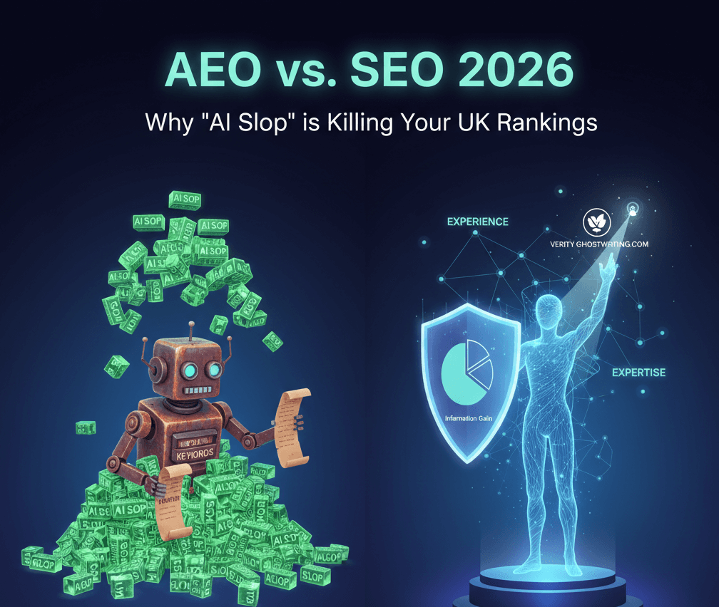 AEO vs. SEO 2026: Why 'AI Slop' is Killing Your UK Rankings