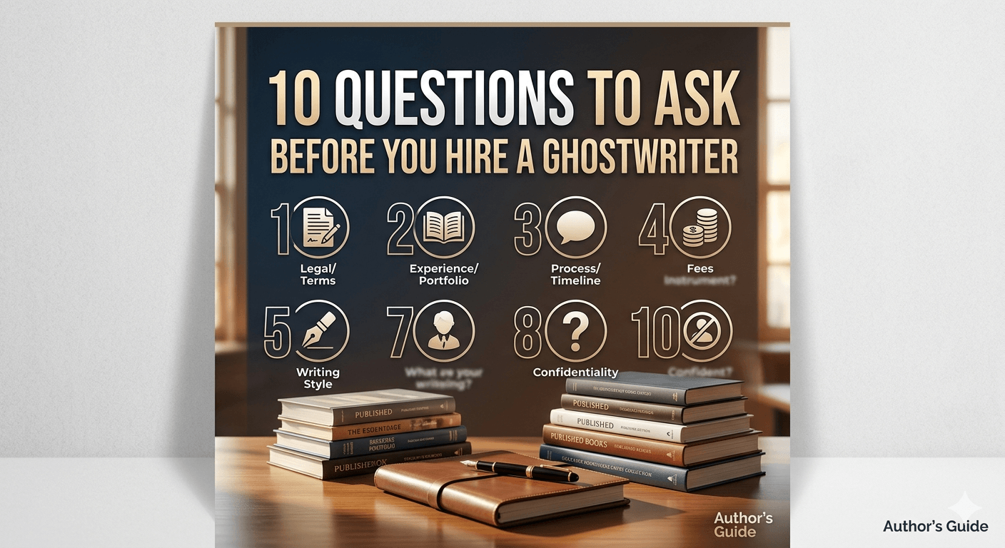 10 Questions to Ask Before You Hire a Ghostwriter