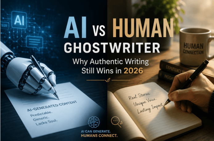 AI vs Human Ghostwriter: Why Authentic Writing Still Wins in 2026